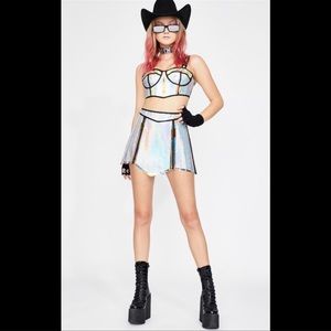 Dolls Kill / Club Exx Chrome Opulent Hologram Set